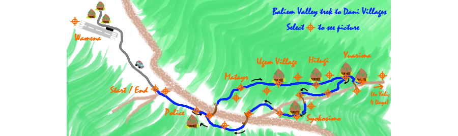 Baliem Valley Map